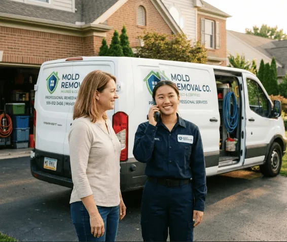 Crawl-Space Mold Inspection in Shutesbury, MA